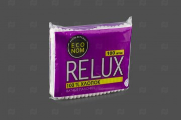Ватные палочки Relux (1уп-100шт) к-52