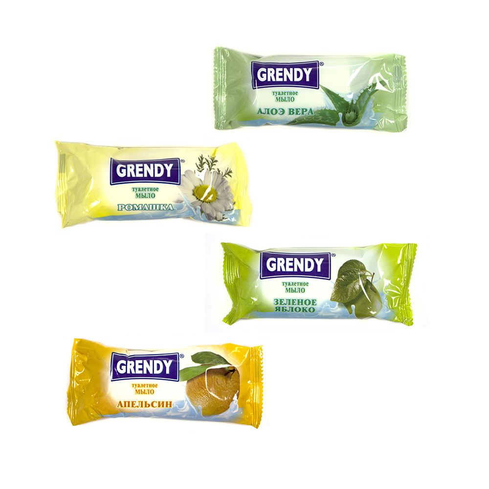 Мыло косметическое GRENDY 75гр к-90