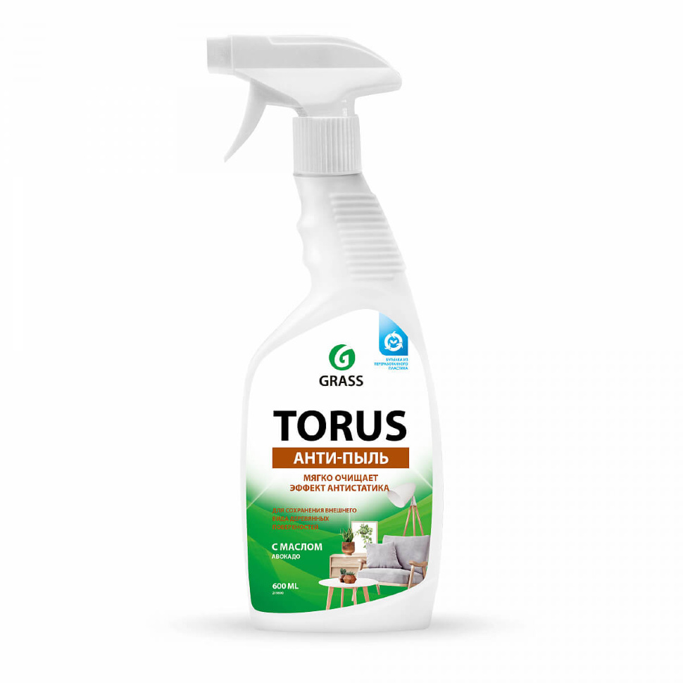 Полироль д/мебели Grass Torus 600мл к-12