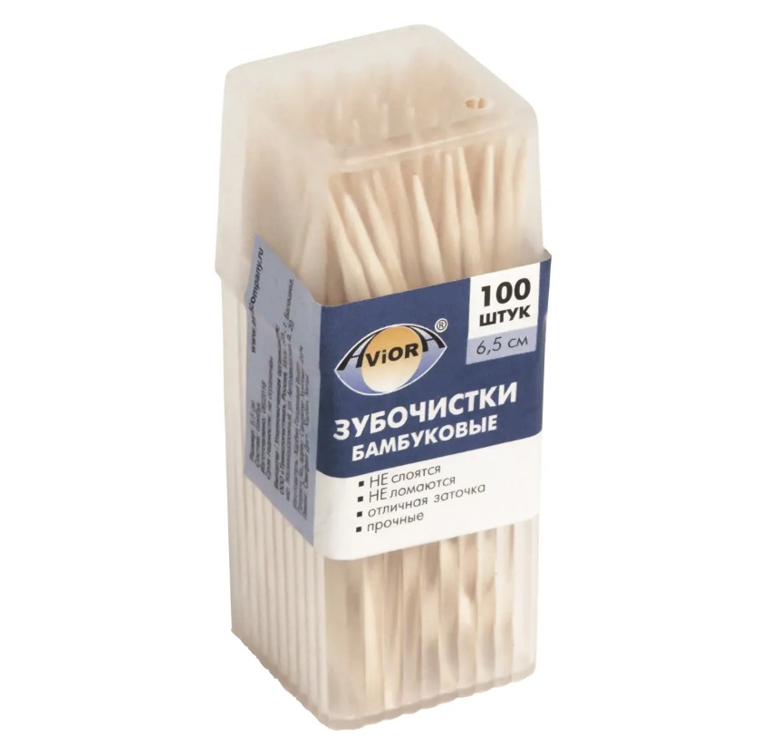 Зубочистки 100шт в банке (1уп-12)