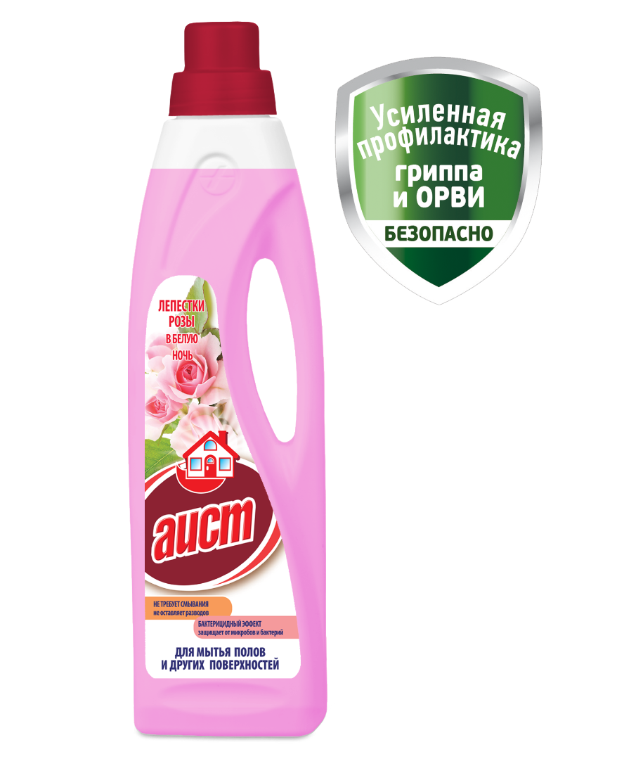 Ср-во моющее универ. Аист 950мл Лепестки розы к-10