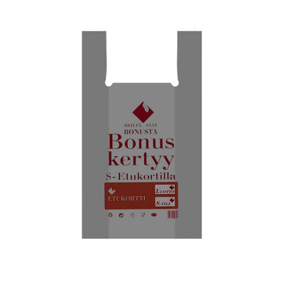Пакет с ручками ПВД 32 х 63/32мк Bonus market Мышь (1уп-50шт) к-500