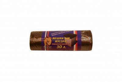 Мешки для мусора 30л/8мк Ш (1рул-30шт) к-50